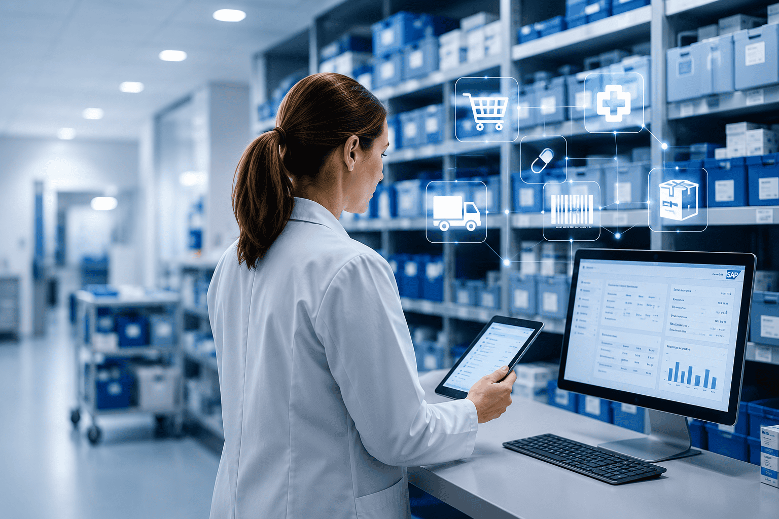 SAP APM Krankenhauslogistik für Apotheke, Pflege und Materialwirtschaft